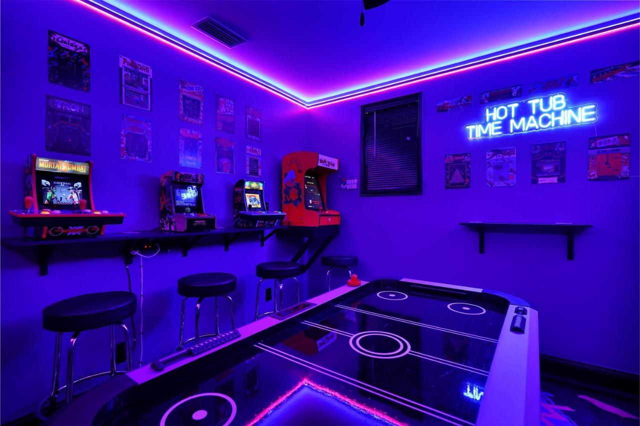 Hot Tub- 80'S Arcade- Pool Table- Historic Downtown- 7 Car Parking Villa St. Augustine Kültér fotó
