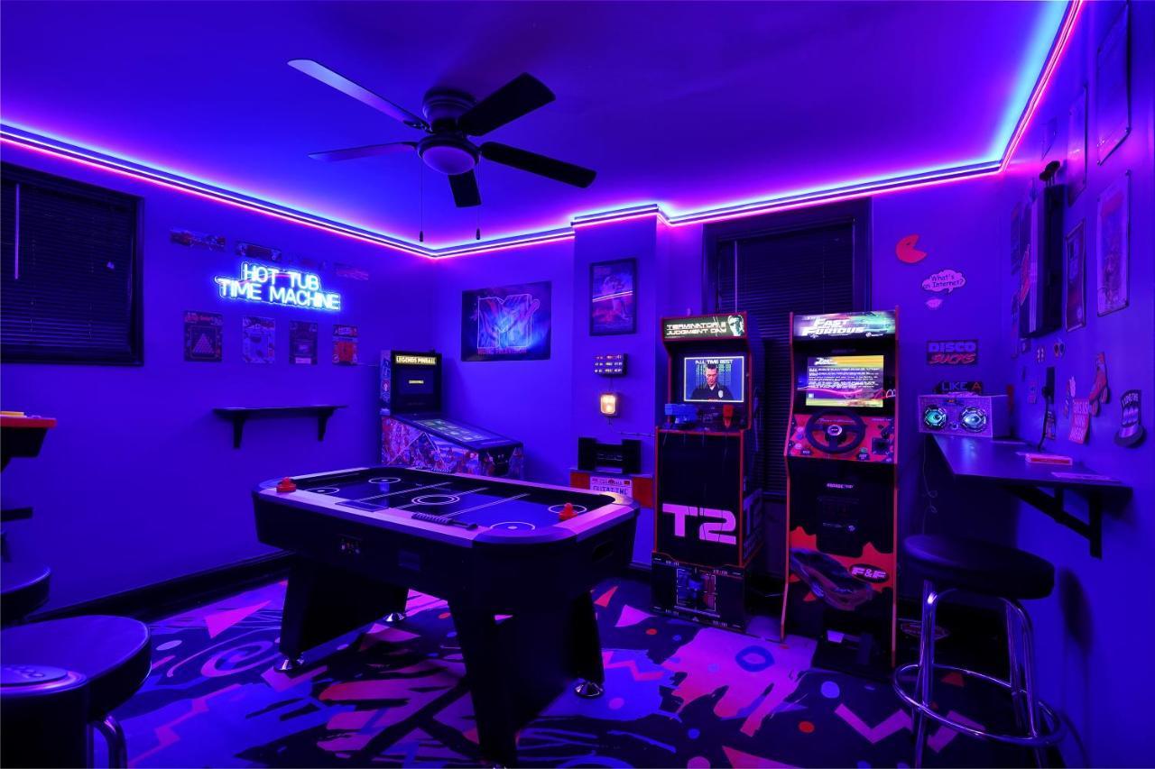 Hot Tub- 80'S Arcade- Pool Table- Historic Downtown- 7 Car Parking Villa St. Augustine Kültér fotó